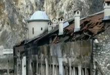 НИКО ПРСТОМ НИЈЕ МРДНУО, НИ ГЛАСА ПОДИГАО! Ова српска црква је много старија и од Нотр Дама и запаљена ја намерно, пред очима целог света (ВИДЕО) Фото: Youtube printscreen