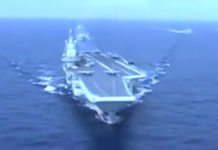 БУДУЋНОСТ ЈЕ НА МОРУ: Кина тестирала нови носач авиона! (ВИДЕО) Фото: Video printscreen