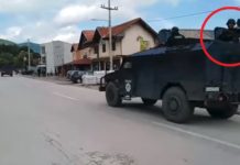 РОСУ У ОКЛОПНИМ ВОЗИЛИМА КРЕНУЛИ НА ГАЗИВОДЕ: Планирају да узурпирају најважнију стратешку тачку Србије на Kосову
