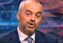 ЕДИ РАМА ЛИЧНО ВРЕЂАО СРБЕ! Појавио се СНИМАК који показује ПРАВО ЛИЦЕ премијера Албаније (ВИДЕО)