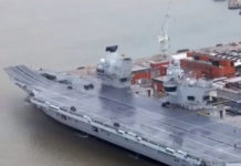 КОШТА БОГА ОЦА, А ЦУРИ: Понос британске морнарице поново пропушта воду! (ВИДЕО) Фото: Youtube printscreen