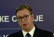 ПРЕДСЕДНИК СРБИЈЕ СЕ ОБРАТИО НАЦИЈИ: Оставка Рамуша Харадинаја је политички трик! Фото: Youtube printscreen