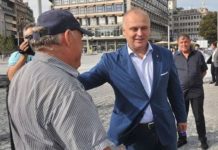 Реконструкција Трга републике улази у завршницу: Весић обишао радове (ФОТО)