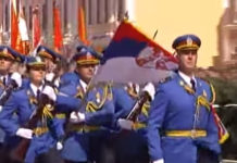 ЗАЈЕДНИЧКА ПРОСЛАВА СА БРАЋОМ: Војска Србије маршираће уз председника Русије и председника Србије на Црвеном тргу за Дан победе! (ВИДЕО) Фото: Youtube printscreen