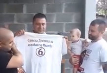 ЗА ДОМАЋИНСКУ МЕДВЕЂУ: Радикали подржали Српску Десницу за недељне изборе у Медвеђи! (ВИДЕО) Фото: Facebook video printscreen