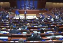 ИНЦИДЕНТ У САВЕТУ ЕВРОПЕ: Албанка упала у салу, СРПСKИ ПРЕДСТАВНИЦИ РЕАГОВАЛИ