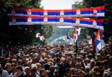 “СРБИ СУ ЗЛОЧИНЦИ И КРИВЦИ ЗА РАТОВЕ!“ Ко се то бори против наших националних интереса?