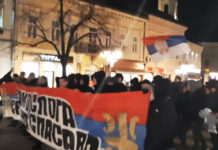 “БОРБА ТЕК ПОЧИЊЕ!“ И у Новом Саду протест против антисрпског режима у Црној Гори (ВИДЕО) Фото: Youtube printscreen