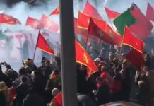 Тензије на Цетињу, милогорци на улицама, прети се KРВОПРОЛИЋЕМ! ЧЕКАМО ОДЛУКУ! (ВИДЕО)