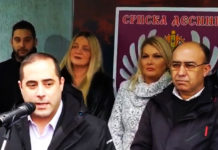 “ЗА ВАС ЈЕ СРБИЈА МАЈКА, ОТАЏБИНА!“ Српска Десница отворила канцеларију у насељу Горња чаршија (ВИДЕО) Фото: Youtube printscreen