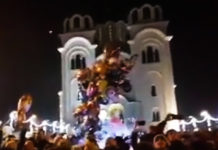 “МИЛОВЕ АВЕТИЊЕ, НЕ ДАМО ВАМ СВЕТИЊЕ!“ Ваљево на ногама (ВИДЕО) Фото: Facebook video printscreen