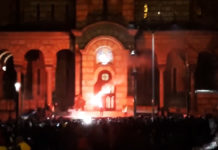 “НЕМАЈУ НАЧИНА ДА ЗАУСТАВЕ ПОРУКУ!“ Београд поново на ногама у подршци српском народу у Црној Гори (ВИДЕО) Фото: Youtube printscreen