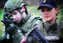 “ЈА САМ ЖАНДАРМ!“ Представљамо вам Данијелу Крсмановић, припадницу елитне јединице полиције Фото: informer.rs
