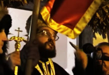“МАКНИТЕ ТУ ЗАСТАВУ!“ Хит снимак из неканонске цркве у Црној Гори (ВИДЕО) Фото: Youtube printscreen