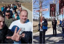 БРУKА! ЛИТИЈУ ВРАТИЛИ СА ГРАНИЦЕ: Стпоирани на 150 метара од манастира!