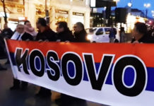 “КОСОВО ЈЕ СРБСКО!“ У Прагу одржан још један протест против лажне државе (ВИДЕО) Фото: Youtube printscreen