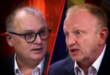 “ДОКОН ПОП И ЈАРИЋЕ КРСТИ!“ Горан Весић послао поруку Драгану Ђиласу Фото: Youtube printscreen