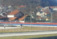 ЦЕЛА ВРАЊСКА БАЊА У ТРОБОЈКАМА! Подршка браћи у ЦГ (ФОТО)