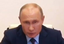РАПОРТ КОД ШЕФА ДРЖАВЕ: Овако изгледа када се Путин изнервира! (ВИДЕО) Фото: Twitter video printscreen