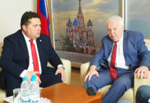 ЕКОНОМСКА КРИЗА И РУСКИ ПРОЈЕКТИ: Председник Уједињене Српске разговарао је с амбасадором Руске Федерације у БиХ Фото: twitter.com/ujedinjenaSR