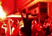 МИЛОГОРЦИ УСТАШКОМ ХИМНОМ “ПРОТЕРУЈУ“ СРБЕ ИЗ ЦРНЕ ГОРЕ! “Патриоте“ доказале да нормални грађани Црне Горе немају шта да траже на скупу (ВИДЕО) Фото: Youtube printscreen