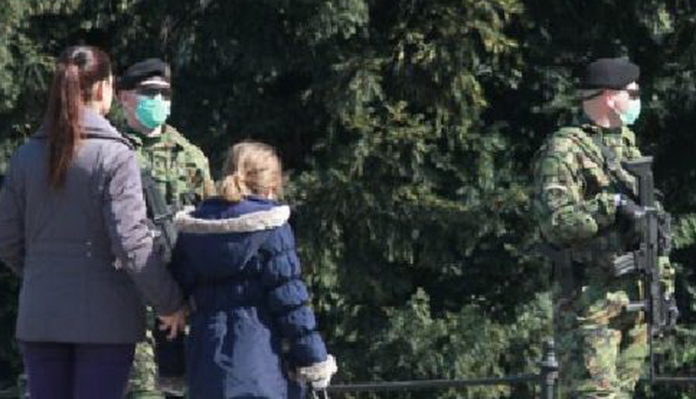 Vojska na ulicama Beograda