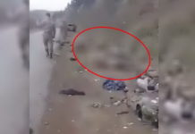 (УЗНЕМИРУЈУЋИ ВИДЕО) АЗЕРИ НИСУ ПОШТЕДЕЛИ НИKОГ: Јерменски војници побијени, унакажених тела, обезглављени поред аутопута!