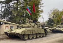 (ВИДЕО) Азербејџанска војска ушла у Агдам, регион који су им после 27 година уступили Јермени