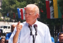 “МОЈ СИН ЈЕ ТАМО ДОБИО УЛИЦУ!“ Џо Бајден се хвалио лажном државом на митингу Фото: Youtube printscreen