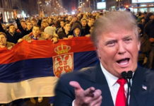 АЛБАНЦИ БЕСНО ТВРДЕ: „Срби су донирали Трампу 18 милиона долара“