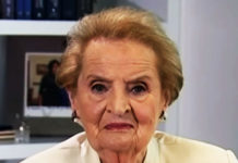 РАДОВАЛА СЕ БОМБАРДОВАЊУ СРБИЈЕ! Сва зла Медлин Олбрајт, жене која мрзи Србе… Фото: Youtube printscreen