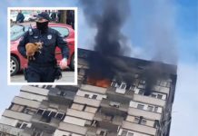 ВАТРЕНА СТИХИЈА У НОВОМ САДУ: Пожар на 13. спрату, без повређених, полицајац спасио КУЋНОГ ЉУБИМЦА! (ВИДЕО)