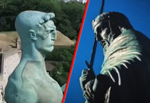 ДЕТАЉИ КОЈЕ НИСТЕ ЗНАЛИ! Шта је заједничко споменику Стефану Немањи и Победнику? Фото: Youtube printscreen
