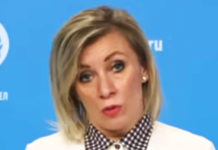 “ЗАПАД КОРИСТИ МАЛОЛЕТНИКЕ КАО ЖИВИ ШТИТ!“ Челична дама о протестима у Русији Фото: Youtube printscreen