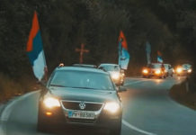 ПЉЕВЉАЦИ У АКЦИЈИ: Аутолитија у знак подршке браћи Никшићанима уочи избора! Фото: Youtube printscreen