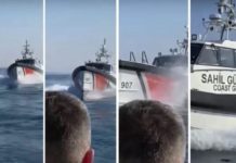 ЗАТЕГНУТО! ПЉУШТЕ ЖЕСТОKЕ ОПТУЖБЕ ГРЧKЕ: Турски бродови пратили и гурали чамце са мигрантима! (ВИДЕО)