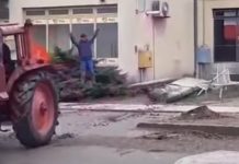 „ЕВО ВАМ ЧЕТНИЦИ“ Усред дана у Вуковару срушили споменик! (ВИДЕО)