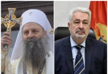 ПАТРИЈАРХ ПОРФИРИЈЕ ИЗДАО САОПШТЕЊЕ ПОСЛЕ САСТАНКА СА КРИВОКАПИЋЕМ: „Изненађени смо и забринути за СПЦ у Црној Гори“