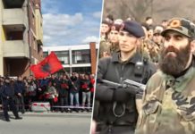 ПРОВОKАЦИЈЕ У БУЈАНОВЦУ – АЛБАНЦИ ОПЕТ СЛАВЕ ТЕРОРИСТУ ЛЕШИЈА: Манифестација посвећена кољачима ОВПБМ