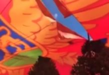 ЦИРКУС: На Цетињу хтели да развију НАЈВЕЋУ ЦРНОГОРСКУ ЗАСТАВУ па успели да је ПОЦЕПАЈУ! (ВИДЕО)