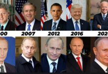 СВИ СЕ МЕЊАЈУ, ПУТИН ОСТАЈЕ: Руски лидер се састајао са овим америчким председницима