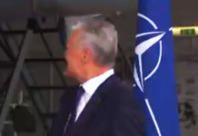 ОПШТА БЕЖАНИЈА ИЗ НАТО БАЗЕ ЗБОГ РУСКОГ АВИОНА! (ВИДЕО)