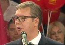 ПРЕДСЕДНИК: Спаја нас љубав према српском народу и земљи! Свечаност ПС у Шумицама (ВИДЕО)