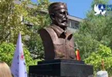 „Министар војни, вођа покрета отпора, до гроба“ Откривен споменик Дражи Михаиловићу! (ВИДЕО)