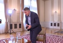КОМШИЋ НАПРАВИО ИНЦИДЕНТ: Побеснео и напустио интервју због Сребренице (ВИДЕО)