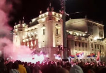 РАДУЈ СЕ, СРБИЈО! Славље на улицама Београда због пласмана “Орлова“ на Светско првенство (ВИДЕО) Фото: Youtube printscreen