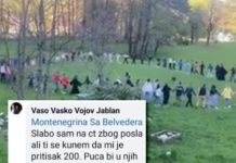 ХОЋЕ ДА ПУЦА У ДЕЦУ ЗАТО ШТО СУ ИГРАЛА СРПСКО КОЛО: Језиве претње након напада на Цетињу (ФОТО/ВИДЕО)