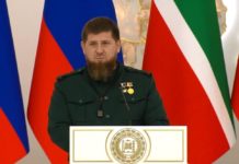 KАДИРОВ СЕ САСТАО СА ПРВИМ ОБАВЕШТАЈЦЕМ РУСИЈЕ Након тога је послао једну мистериозну поруку