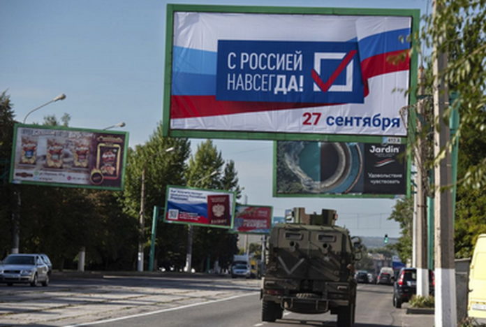 russia donbass ukraine war referendum lugansk donetsk