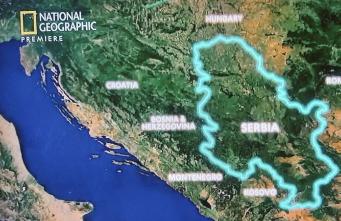 nacionalna geografija srbija